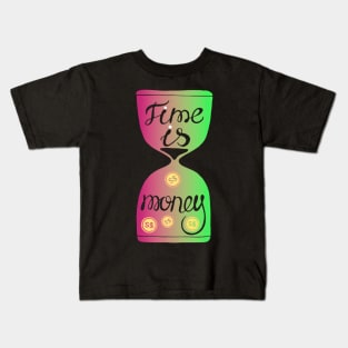 Time is money Kids T-Shirt